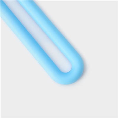 Лопатка Доляна «Дуэт», 27,5х5,5х1 см, цвет голубой