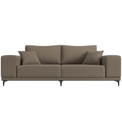 Прямой диван «Льюес», без механизма, рогожка, цвет корфу 03