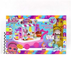 LOL Surprise набор Unicorn Sweet Dessert (кукла+чупа-чупс+аксессуары)(№PC2345)