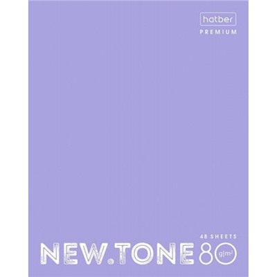 Тетрадь  48л клетка "NEWtone PASTEL Лаванда" (019691) 05019 Хатбер