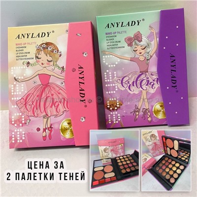 Палетки теней для век ANYLADY Dance Eyeshadow Palette 2 ШТУКИ (52)