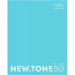 Тетрадь  48л клетка "NEWtone PASTEL Незабудка" (065608) 05025 Хатбер