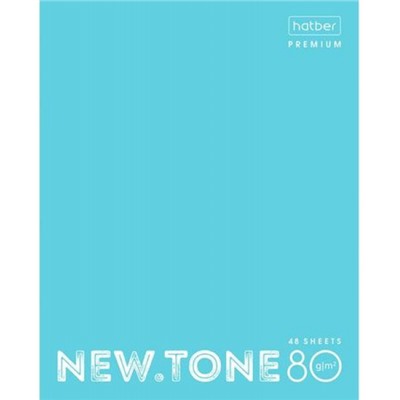 Тетрадь  48л клетка "NEWtone PASTEL Незабудка" (065608) 05025 Хатбер