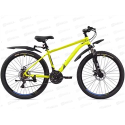 Велосипед 26 21ск RUSH NX 615 DISC ST желтый рама 18, 388590