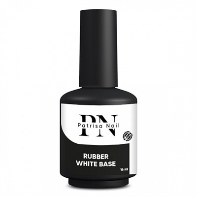 16 мл, Patrisa Nail, Каучуковая база White Base белая