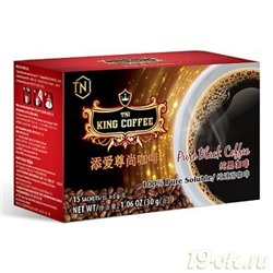 Растворимый кофе ВЬЕТНАМ King Coffee Instant Black, 2 г.*15 шт