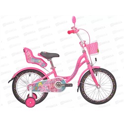 Велосипед 16 RUSH HOUR PRINCESS розовый В, 283885