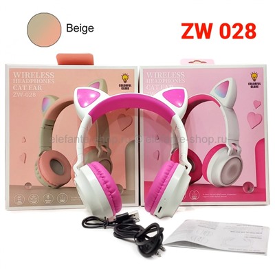 Беспроводные наушники Wireless Headphone Cat Eye ZW-028