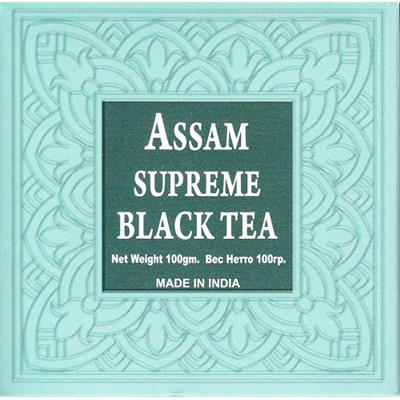 Чай чёрный крупнолистовой Assam Supreme Black Tea 100 гр.