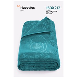 Махровая простыня 150X212 Happy Fox Home