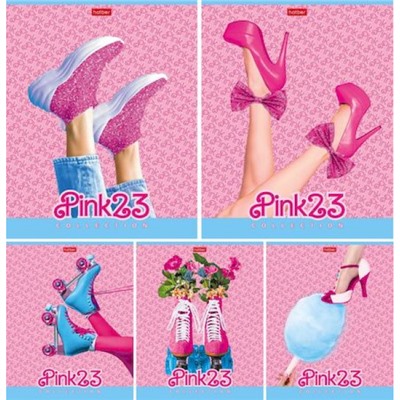 Тетрадь  48л клетка "Pink shoes" (083780) Хатбер