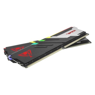 Память DDR5 2x32GB 5600MHz Patriot PVVR564G560C40K Viper Venom RGB RTL Gaming PC5-44800 CL4   106503