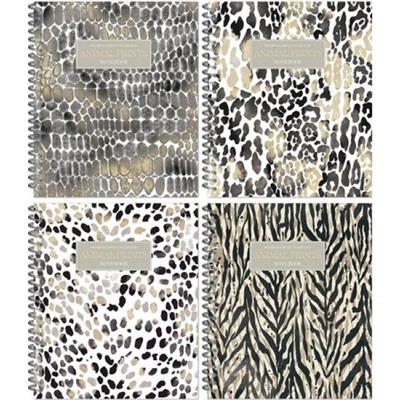 Тетрадь  48л клетка на спирали "Animal Prints" 3347-48 Полином