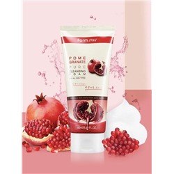 FARMSTAY - ПЕНКА ДЛЯ УМЫВАНИЯ С ЭКСТРАКТОМ ГРАНАТА POMEGRANATE PURE CLEANSING FOAM, 180 ML