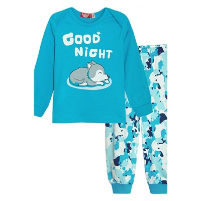 Пижама для мальчика 92163 (Голубой)