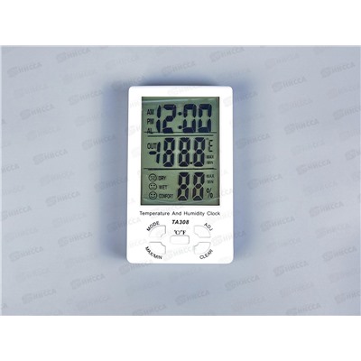 Термометр-гигрометр цифровой S-line TA-308 комнатный