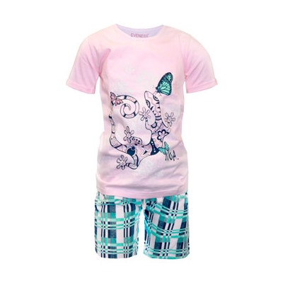 Пижама для девочек арт 50040-1