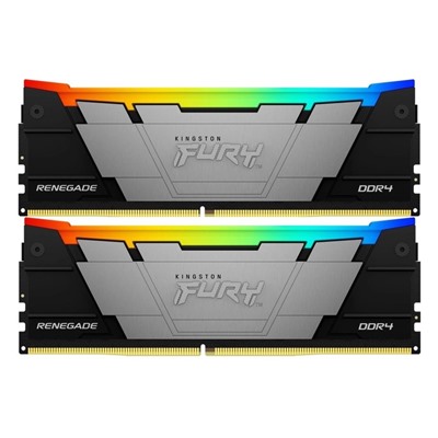 Память DDR4 2x32GB 3200MHz Kingston KF432C16RB2AK2/64 Fury Renegade RGB RTL Gaming PC4-2560   106500