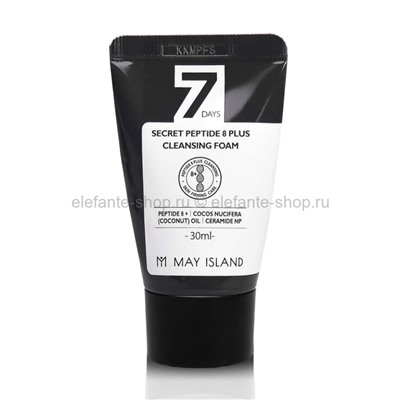 Пенка для умывания May Island 7 Days Secret Peptide 8 Plus Cleansing Foam 30ml (51)