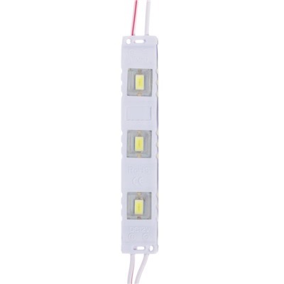 Светодиодный модуль SMD5630, 1.5 Вт, 3 LED, 135 Lm, IP65, 6500К ,12V БЕЛЫЙ, набор 20 шт.