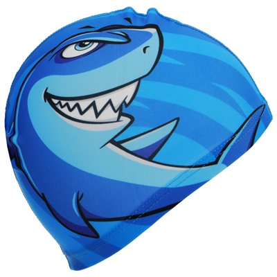 Набор для плавания детский ONLYTOP «Акула»: шапочка, очки, мешок