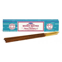 Благовония Денежная матрица Satya Nag Champa Money Matrix 15 гр. (10 шт.)