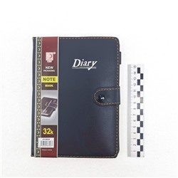 Блокнот Note Book с ручкой, обложка искусств.кожа,ассорт(14*19см,70л) NO:XY-8832