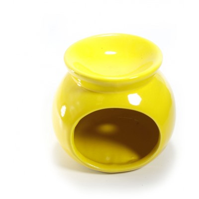 Аромалампа Шарик, керамика, цвет желтый, 6см
