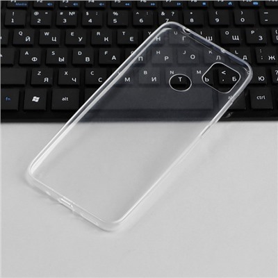 Чехол для Xiaomi Redmi 10A, силиконовый, прозрачный