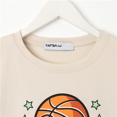 Костюм детский (футболка, шорты) KAFTAN "Basketball", р. 32 (110-116 см)