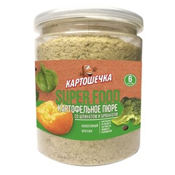 КАРТОШЕЧКА Пюре картофельное с шпинатом и брокколи 180г ПЭТ