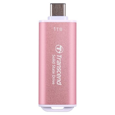 Накопитель SSD Transcend USB-C 1TB TS1TESD300P ESD300 розовый