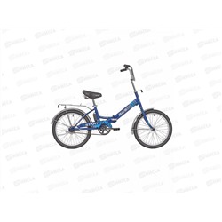 Велосипед 20 RUSH HOUR START 110 С-brake ST синий рама 13 В, 283934