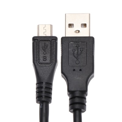 Кабель Mirex (13700-UMCR10BK), microUSB   - USB, 1 м, черный