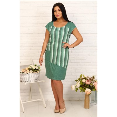 Платье 24221 (Зеленый)