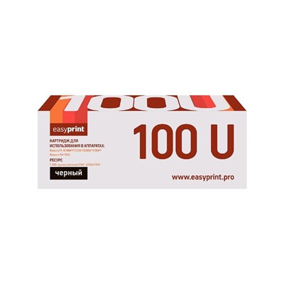 Картридж EasyPrint LK-100 U (TK-100/TK100/TK-18/TK18) для принтеров Kyocera, чёрный