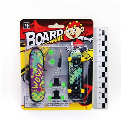 Finger набор Board Skate (2скейта+запчасти)(№2009) 3цвета