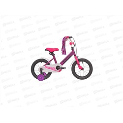 Велосипед 14 RUSH HOUR J14 фиолетовый, 313716