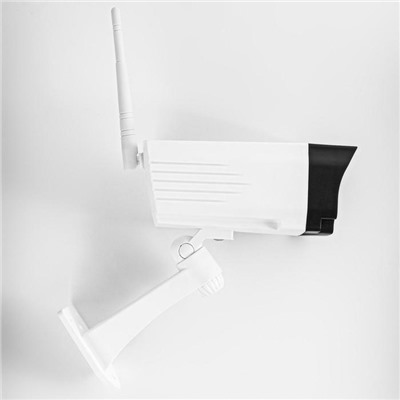 Фонарь-муляж камеры видеонаблюдения аккумуляторный, 4 режима, солнечная батарея, 7.5 х 8 см