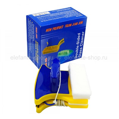 Магнитная щетка для мытья окон с двух сторон Double-Sided Glass Cleaner RZ-423 (TV)