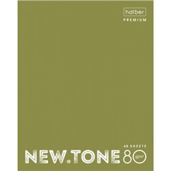 Тетрадь  48л клетка "NEWtone PASTEL Олива" (067700) 05053 Хатбер