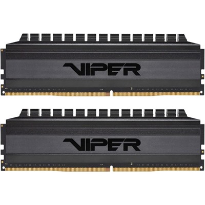 Память DDR4 2x4GB 3200MHz Patriot PVB48G320C6K Viper 4 Blackout RTL Gaming PC4-25600 CL16 D   106501