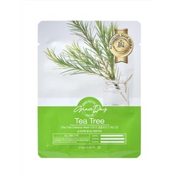 GRACE DAY - МАСКА ТКАНЕВАЯ ДЛЯ ЛИЦА TRADITIONAL ORIENTAL MASK SHEET TEA TREE, 22 G