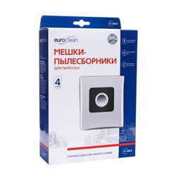 Мешок-пылесборник E-58/4  Euroclean синтетические для пылесоса, 4 шт