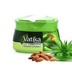 Крем для питания и защиты волос - Dabur Vatika Nourish & Protect Styling Hair Cream, 140 мл