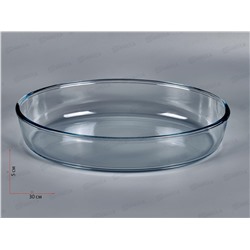 Посуда для СВЧ Форма овальная без крышки 2л 59064 *6