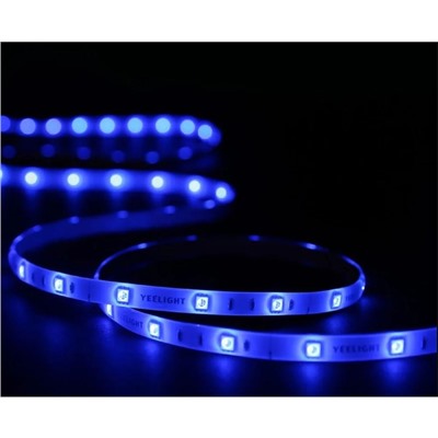 Дополнительная секция умной светодиодной ленты Yeelight 1S 1 м, IP20, SMD5050, 24 LED/м, 220 В, Wi-Fi, RGB