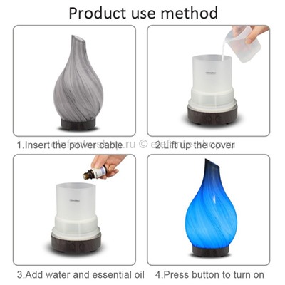 Увлажнитель стеклянный Aroma Diffuser HM-028