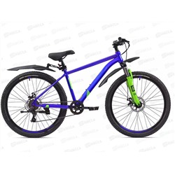 Велосипед 26 7ск RUSH HOUR NX 605 DISC ST синий рама 16, 388058