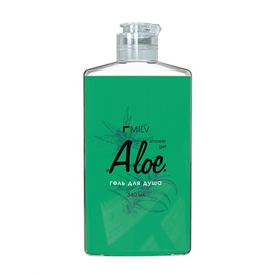 MILV. Гель для душа «ALOE». 340 мл